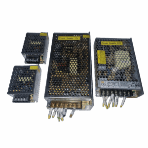 Power supply 12 VDC -> 1 ตัว Power supply 24 VDC -> 3 ตัว