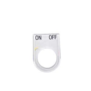 ป้ายเนมเพลท 22mm. (ON - OFF)