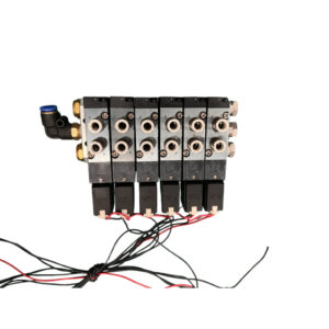โซลินอยด์วาล์วนิวเมติกพร้อมฐานร่วม (Pneumatic solenoid valve manifold)