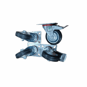 ล้อยางขนาด 3 นิ้ว พร้อมรุ่นมีเบรก