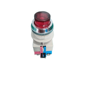 ปุ่มกดมีไฟ (Illuminated Pushbutton Switch) รุ่น IDEC TW-DA1 22 mm. สีแดง