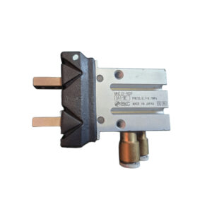 SMC MHZJ2-16DF คือมือจับลม (Air Gripper) ชนิดขนานแบบ 2 นิ้ว (2-finger) ที่มาพร้อมกับ ฝาครอบกันฝุ่น (Dust Cover)