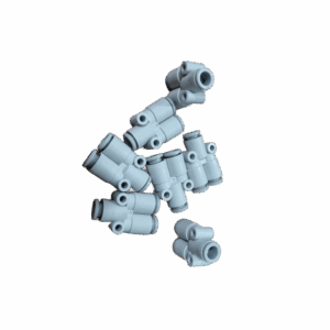 ข้อต่อสามทางสายลม 6 mm. (แบบตัว Y)